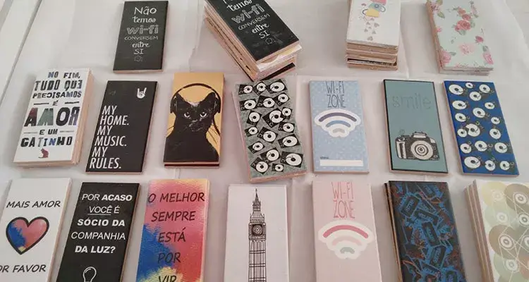 Revestimento cerâmico parede desenhado com mensagem Artens retro opcoes Revestimento ceramico parede desenhado com mensagem Artens retro opcoes