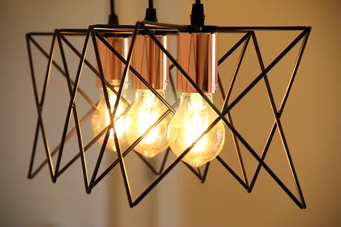 pendente aramado luminária tipo pendente star para mesa de jantar