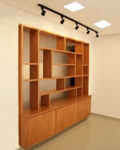 estante vazada planejada para sala sao paulo
